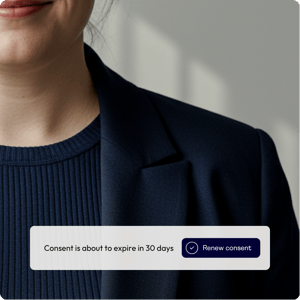 Consent management - renew